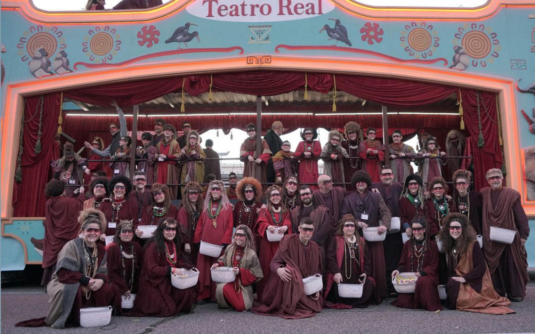 El Teatro Real triunfa con su carroza en la Cabalgata de los Reyes Magos