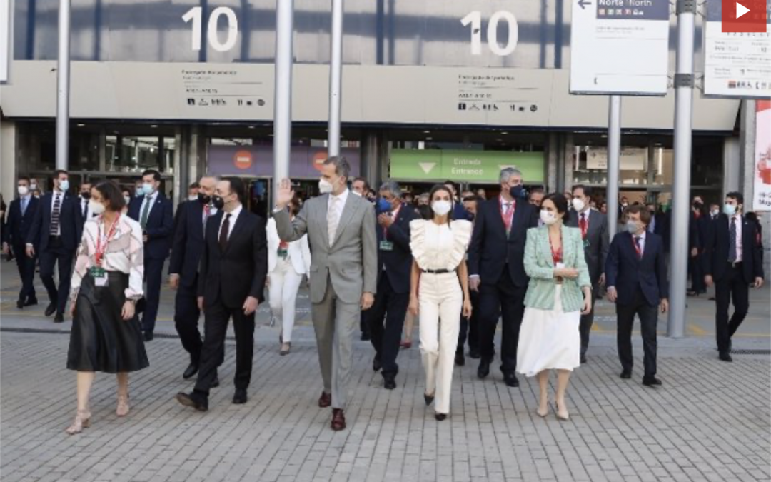 Los Reyes inauguran Fitur 2021